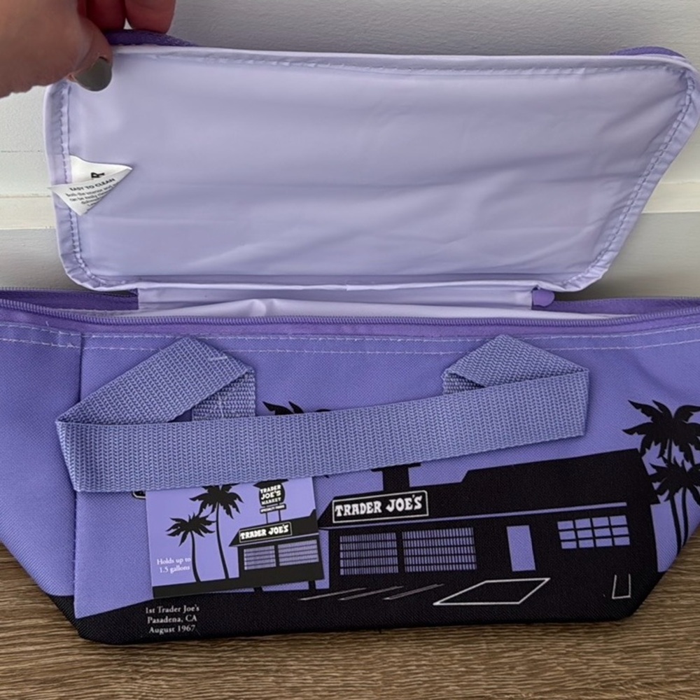 Trader Joe's Viral Mini Insulated Lunch Bags - Purple